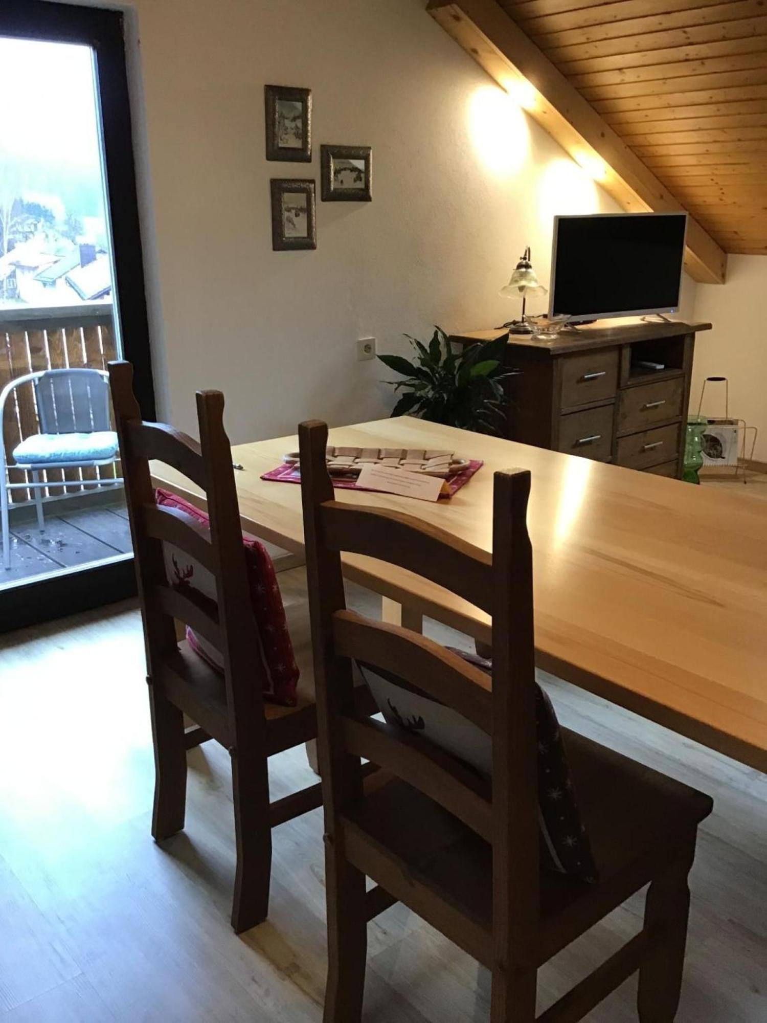 Ferienwohnung Dorfblick Lindberg Dış mekan fotoğraf