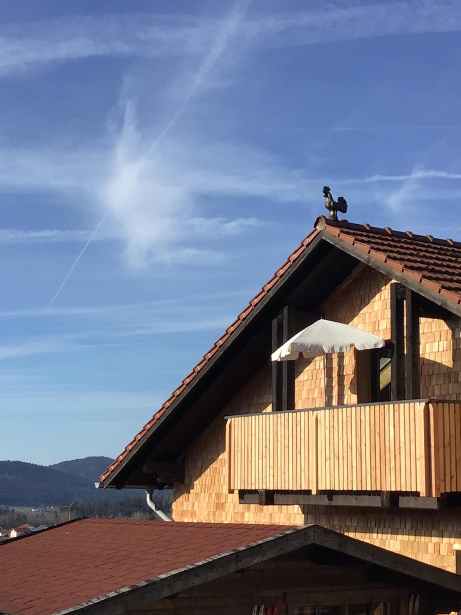 Ferienwohnung Dorfblick Lindberg Dış mekan fotoğraf